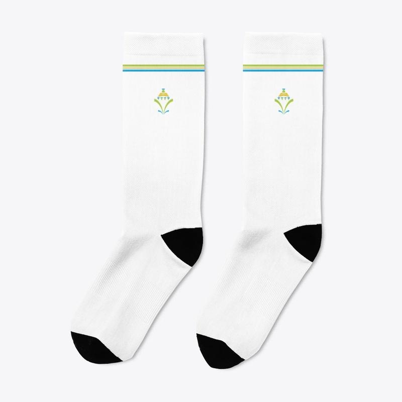 Verandah Colors Crew Socks